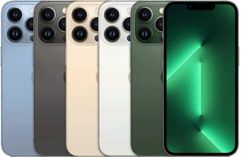 Apple iPhone 13 Pro 128GB Silber – Sehr gut